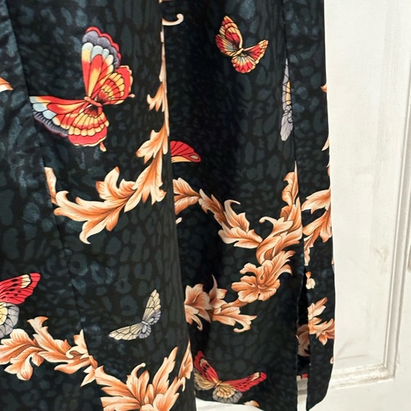 LAbsolutely Gorgeous Morgan Taylor Intimates Black V Neck Maxi Nightgown … - Picture 6 of 9